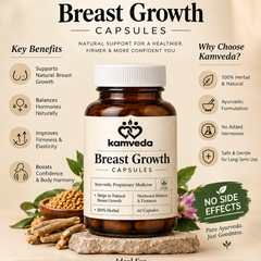 Kamveda Curva+ Women's Wellness Capsules | For Fuller-Looking Curves