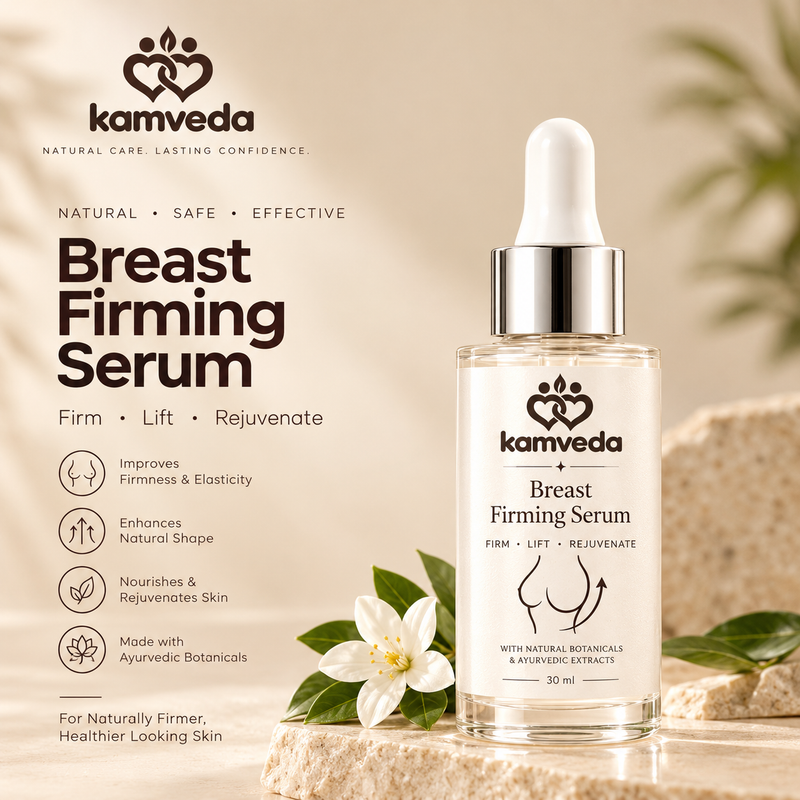 Kamveda Bust Firming & Contour Serum | For a Firmer, Toned-Looking Bust