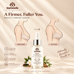 Kamveda Bust Firming & Contour Serum | For a Firmer, Toned-Looking Bust