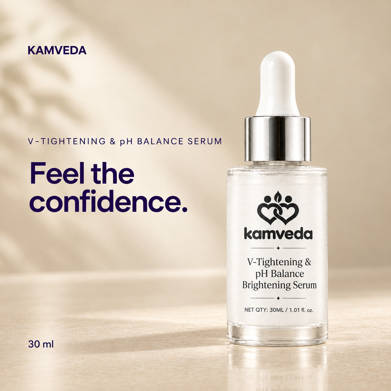 Kamveda V-Tightening & pH Balance Serum for Women | Firming Intimate Care
