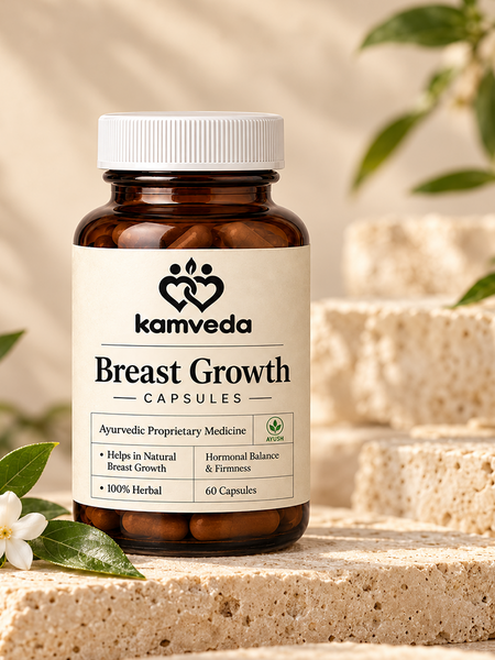 Kamveda Curva+ Women's Wellness Capsules | For Fuller-Looking Curves