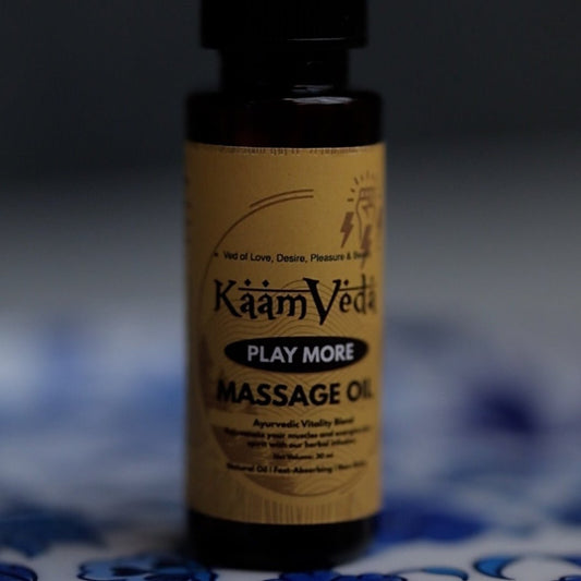 KaamVeda Ayurvedic Men’s Oil (For Performance, Timing &amp; Confidence) - KaamVeda