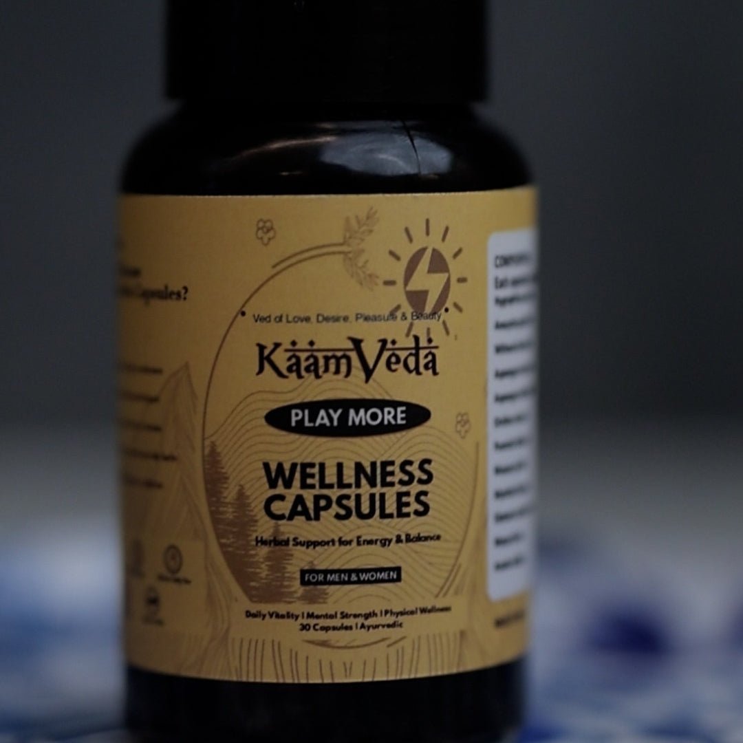 KaamVeda Male Vitality Formula (Ayurvedic Capsule for Stamina & Intimacy) - KaamVeda